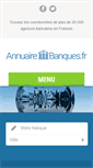 Mobile Screenshot of annuaire-banques.fr
